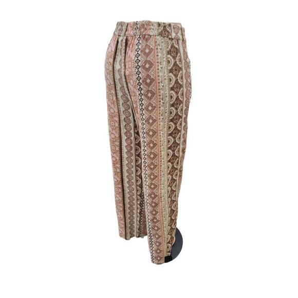 NEW Spense Women's Printed Pull On Pants Boho Beachy Pockets Size‎ Large - Picture 7 of 10